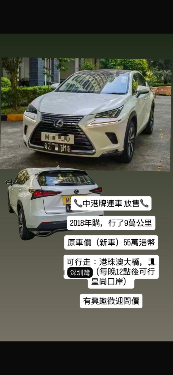 提交的白色 Lexus SUV 相片